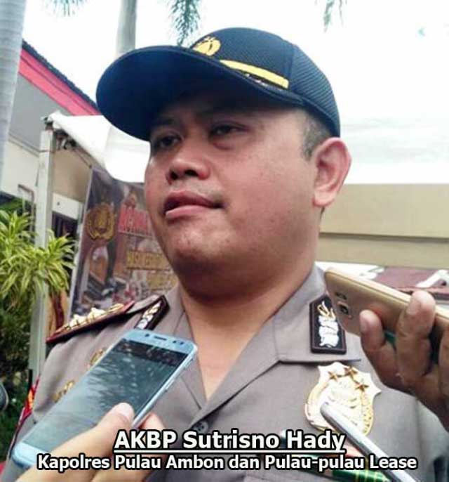 TNI-Polri Perketat Pengamanan Malam Tahun Baru 2018 Di Ambon 2 AKBP Sutrisno Hady koreri
